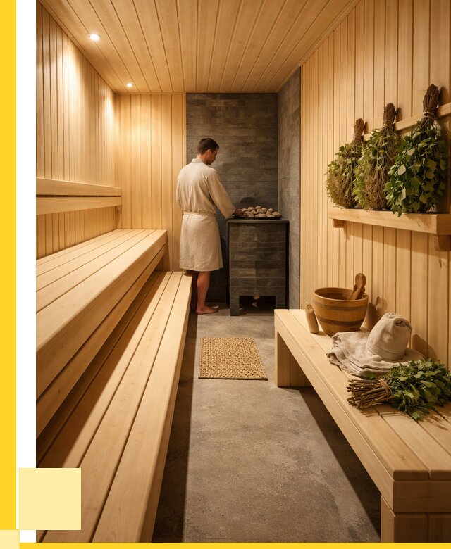 Отделка парной под ключ в Морозовске от 359310 р. | ЭриданМрз