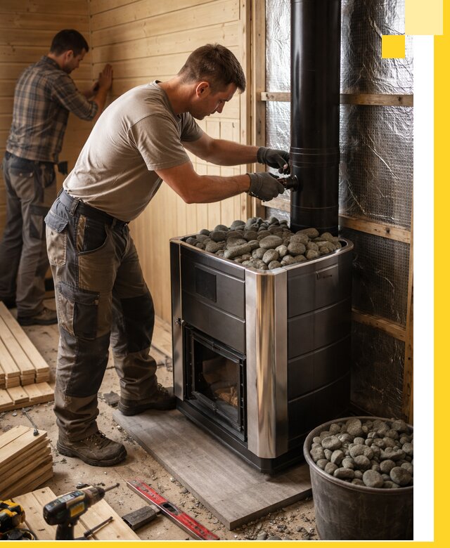 Проектирование и строительство парилок для бани в Морозовске под ключ