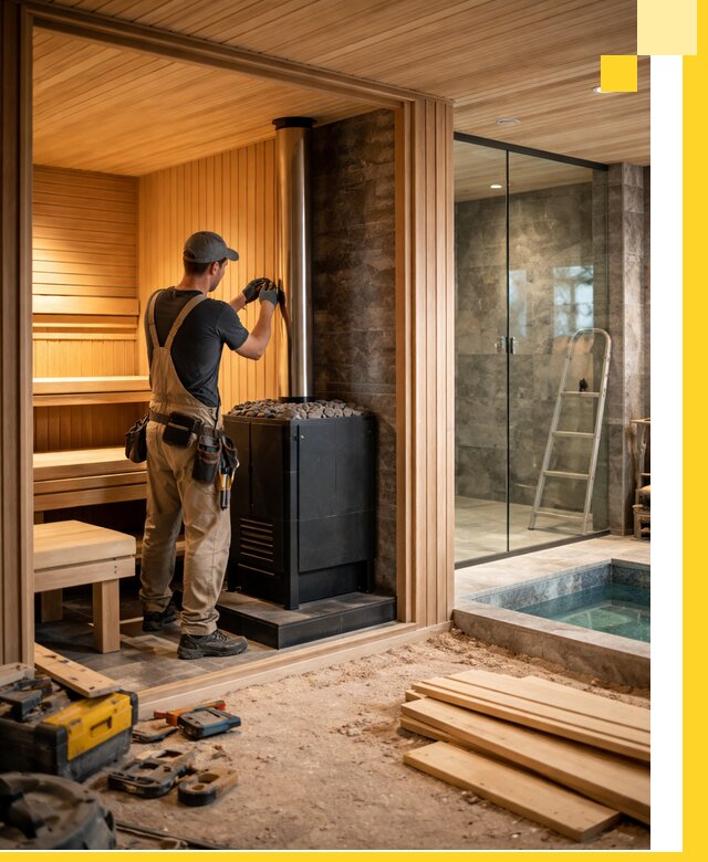 Полное строительство банных комплексов под ключ в Морозовске