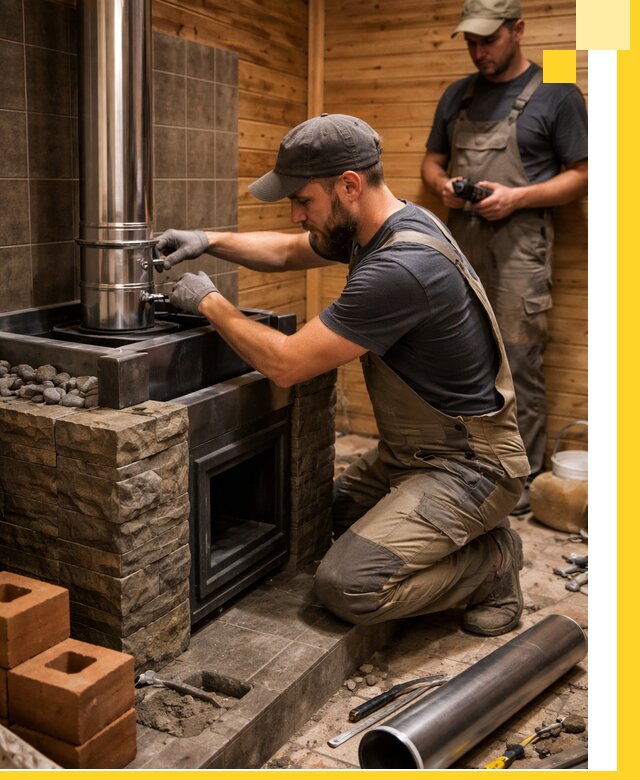 Изготовление и установка банных печей под ключ в Морозовске