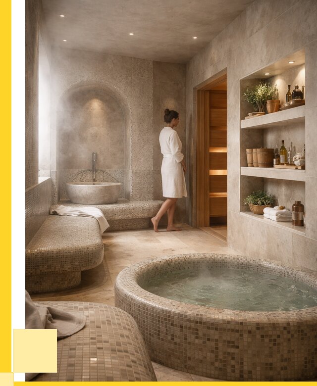 Строительство бани с хамамом в Морозовске от 769950 р. | ЭриданМрз