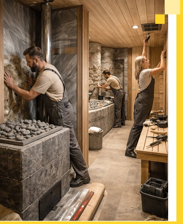 Строительство бань и SPA процедур в Морозовске под ключ и отделкой