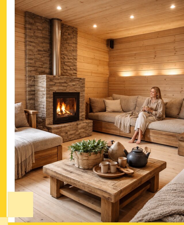 Проект бани с комнатой отдыха в Морозовске от 35931 р. | ЭриданМрз