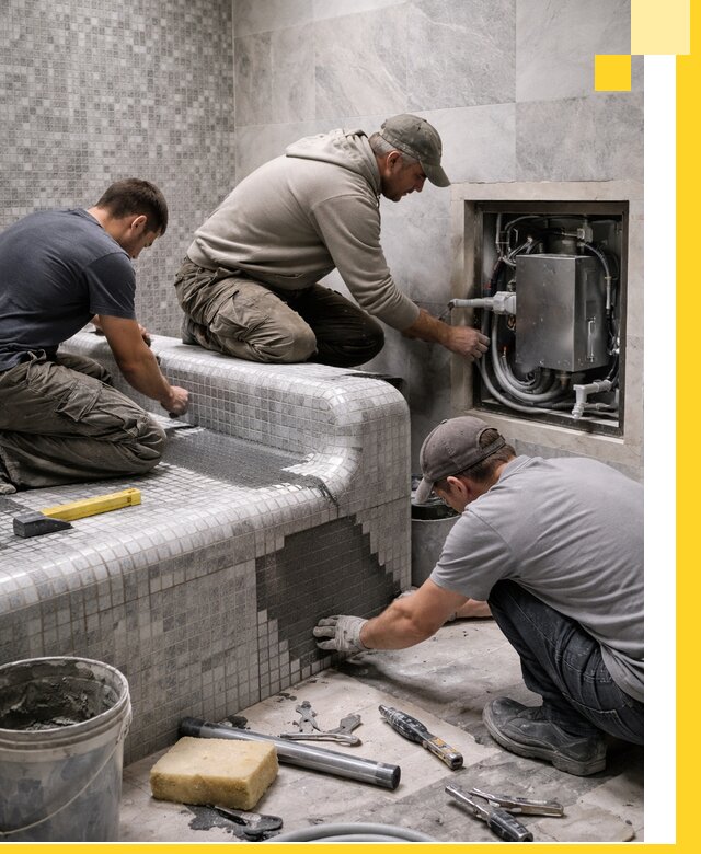 Проекты хамамов под ключ в Морозовске и дизайн и строительство