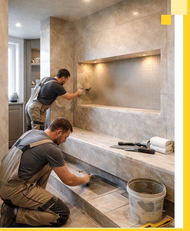 Профессиональное строительство хамама в квартире в Морозовске