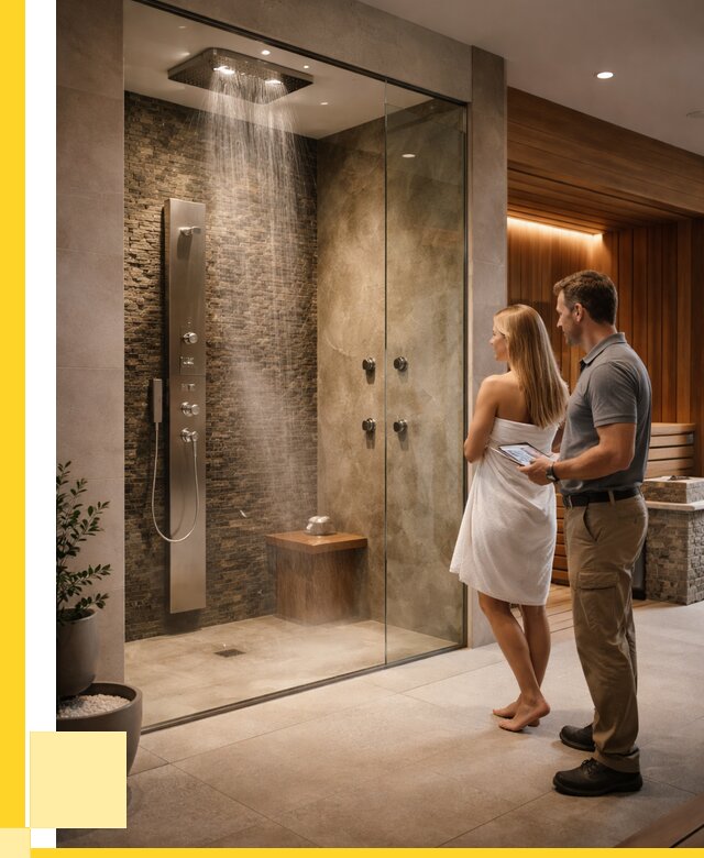 Купить душ впечатлений для дома в Морозовске от 87261 р. | ЭриданМрз