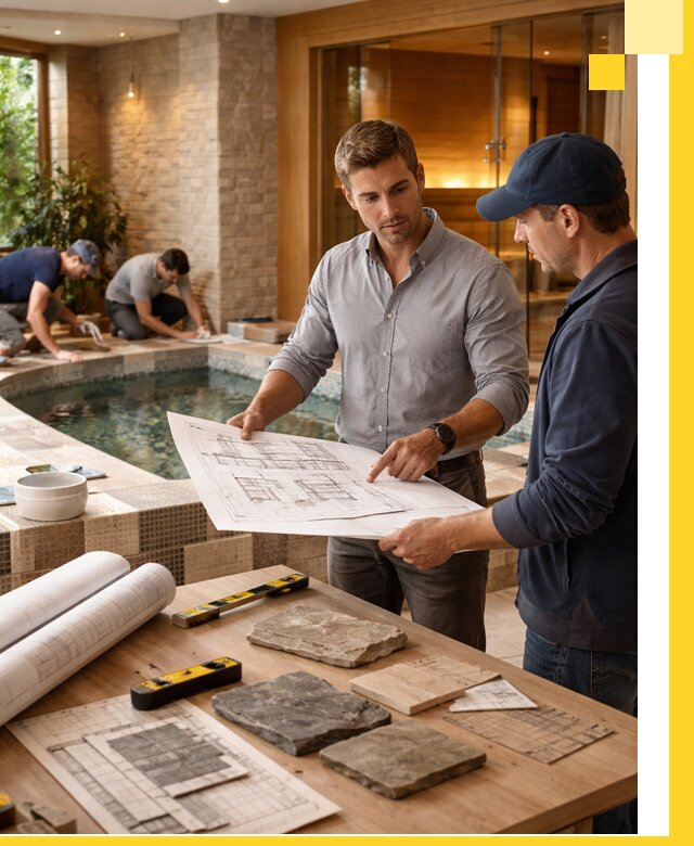 Проектирование SPA зон под ключ в Морозовске с инженерией