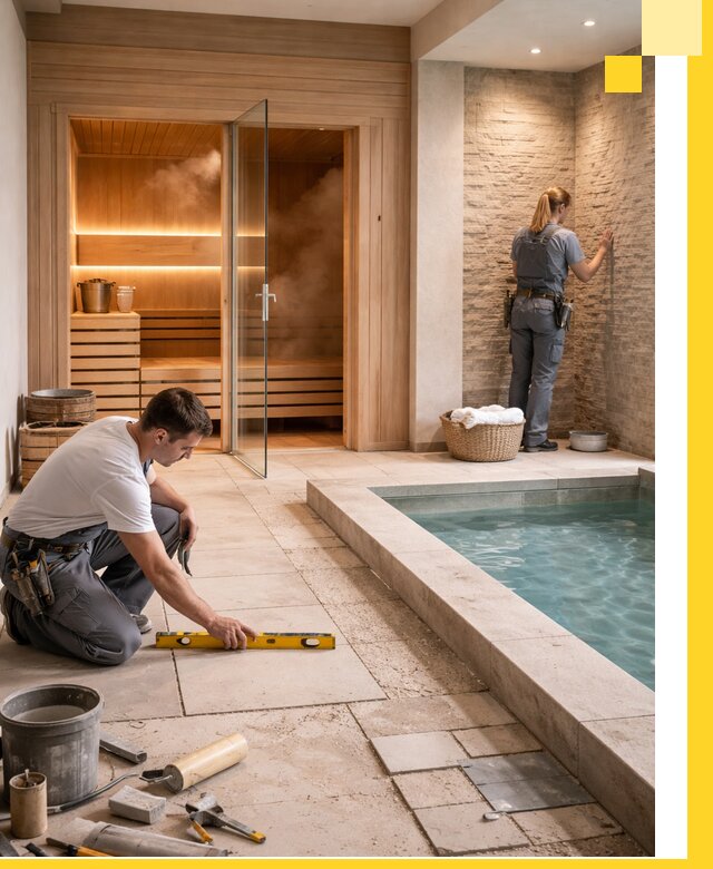 Комплексный дизайн и отделка интерьеров SPA под ключ в Морозовске